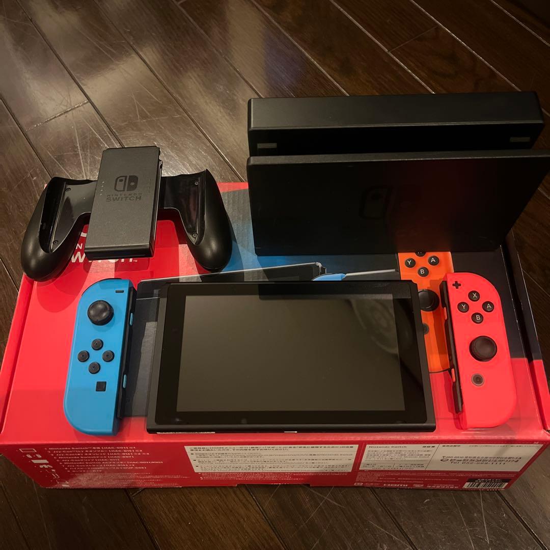 Nintendo Switch 本体 付属品も全てあり