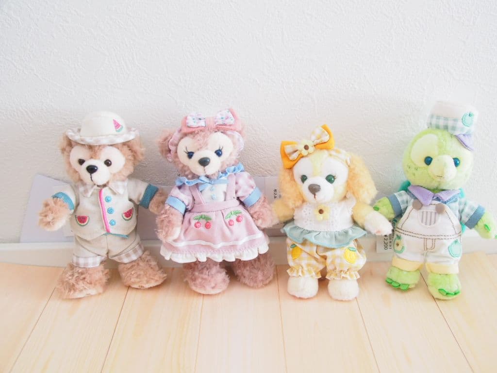 ディズニー テイスティサマー ぬいぐるみバッジ ぬいば ダッフィー