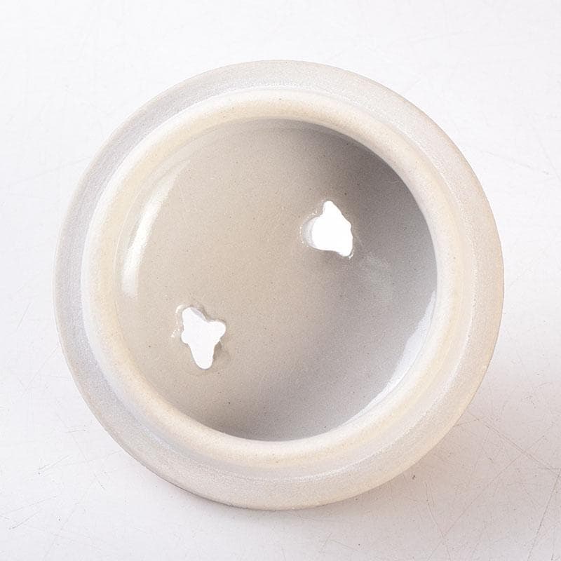 九谷焼　山本重義作　金襴手小紋　香炉　共箱　D　R9053