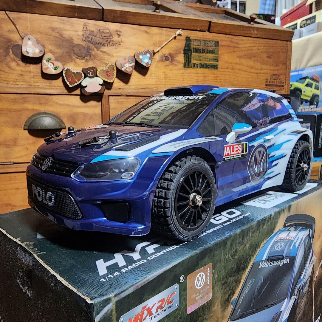 ホビーラジコン HYPER GO Volkswagen Polo R WRC 2015 1:14