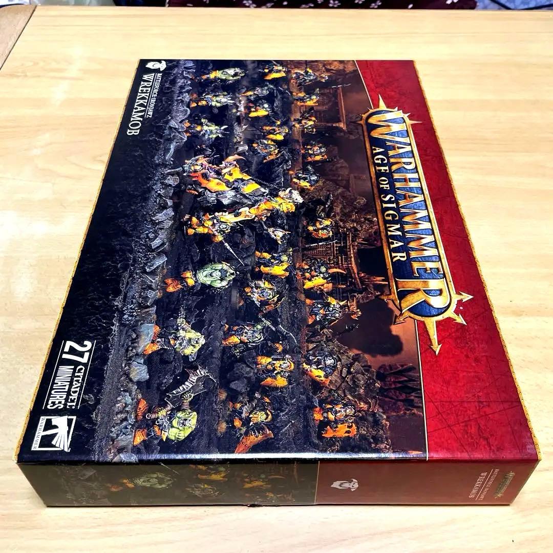 【新品】ウォーハンマーAge of Sigmar Wrekkamob 27体
