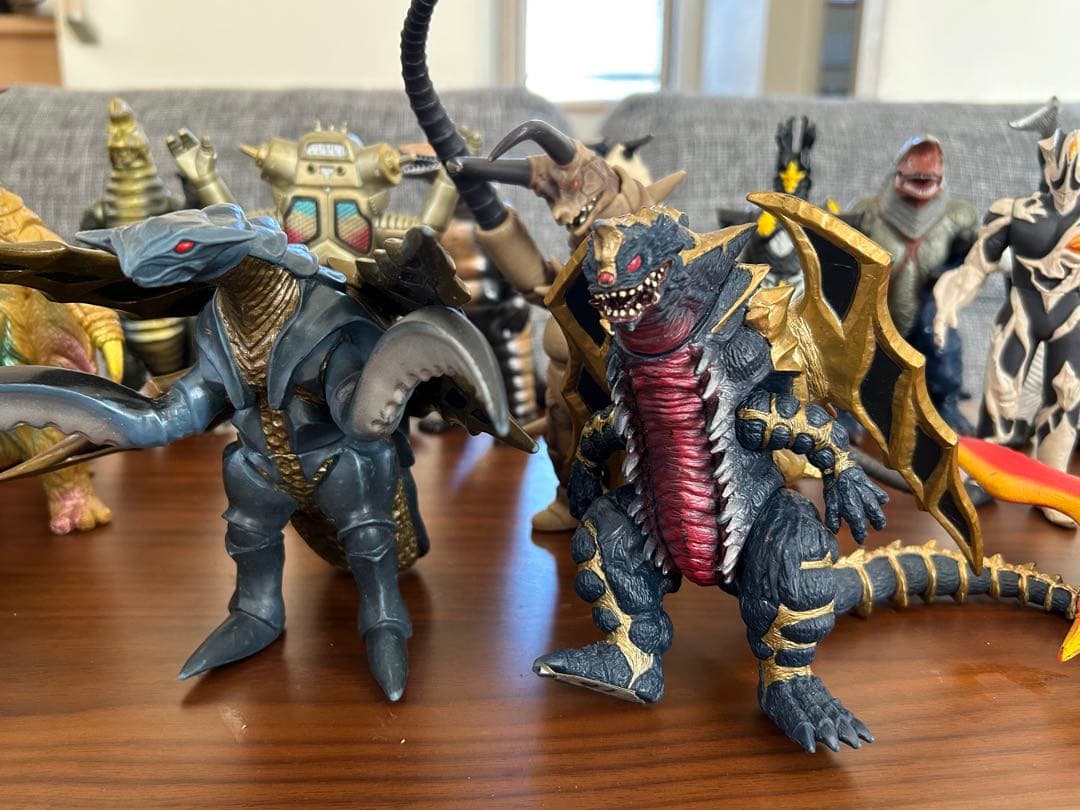 ウルトラマン 怪獣ソフビ 旧型800シリーズ 23体セット まとめ売り お