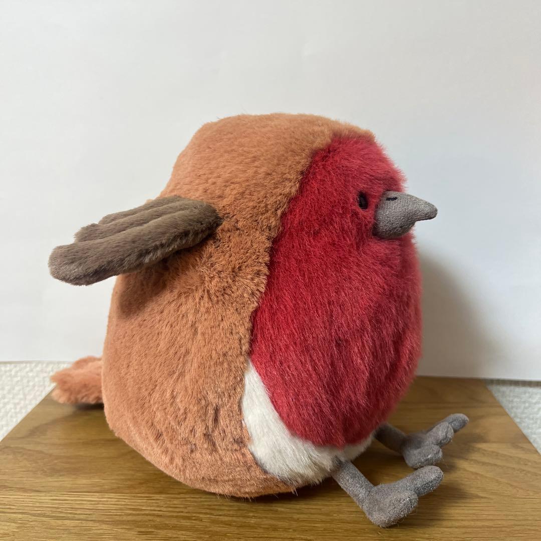 　鳥 plum robin ロビン コマドリ　ぬいぐるみ
