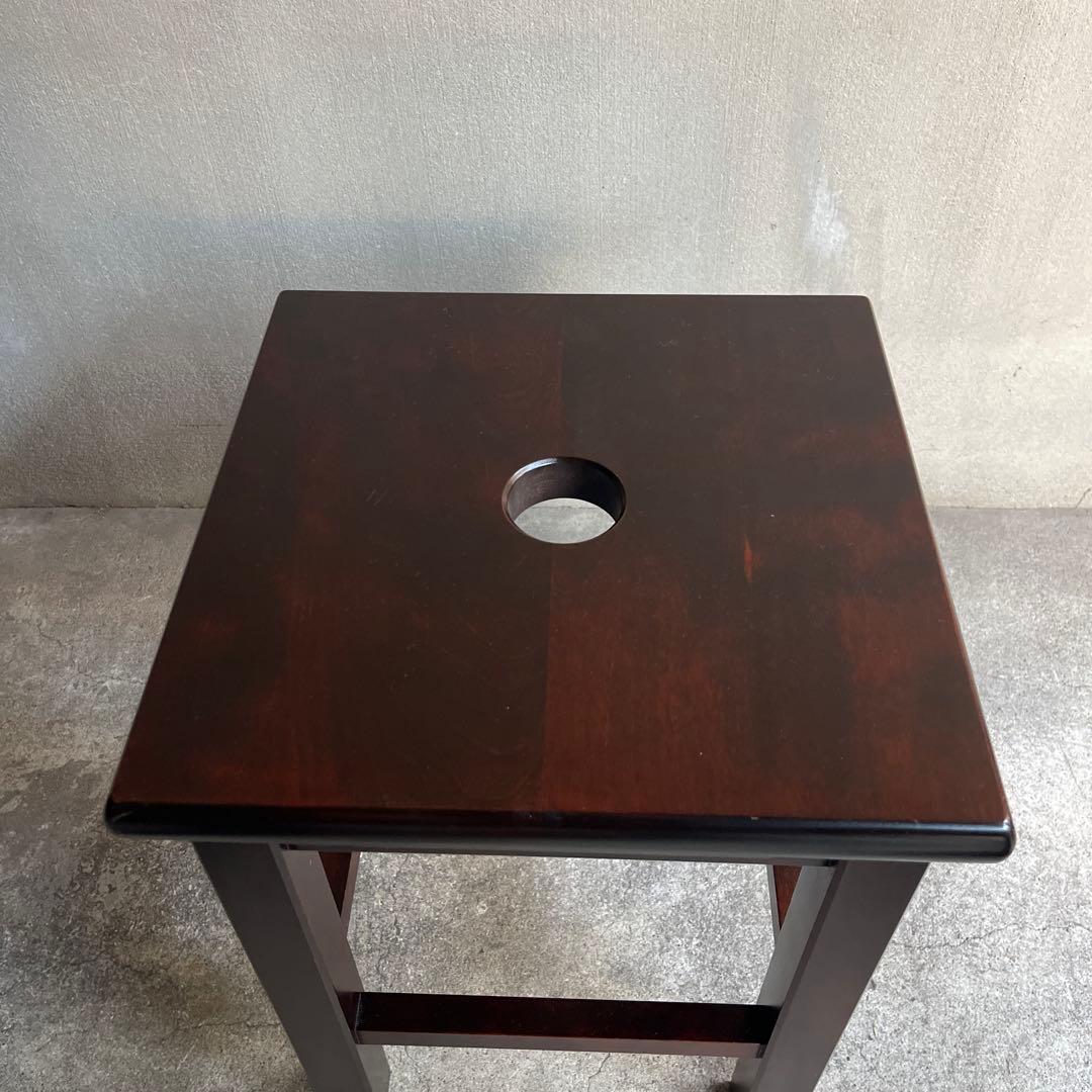 北海道民芸家具　樺材スツール　オールドヴィンテージ