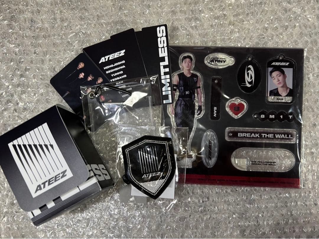 ATEEZ サン トレカ サイン グッズ