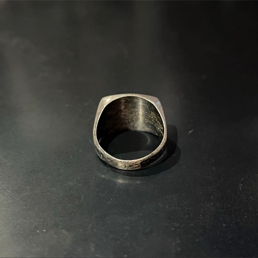 SILVER925 EAGLE SIGNET RING/シルバー/リング