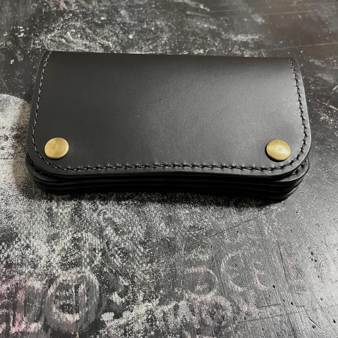 トラッカーウォレット ミドルトラッカーウォレット イタリアレザー 3層 #340