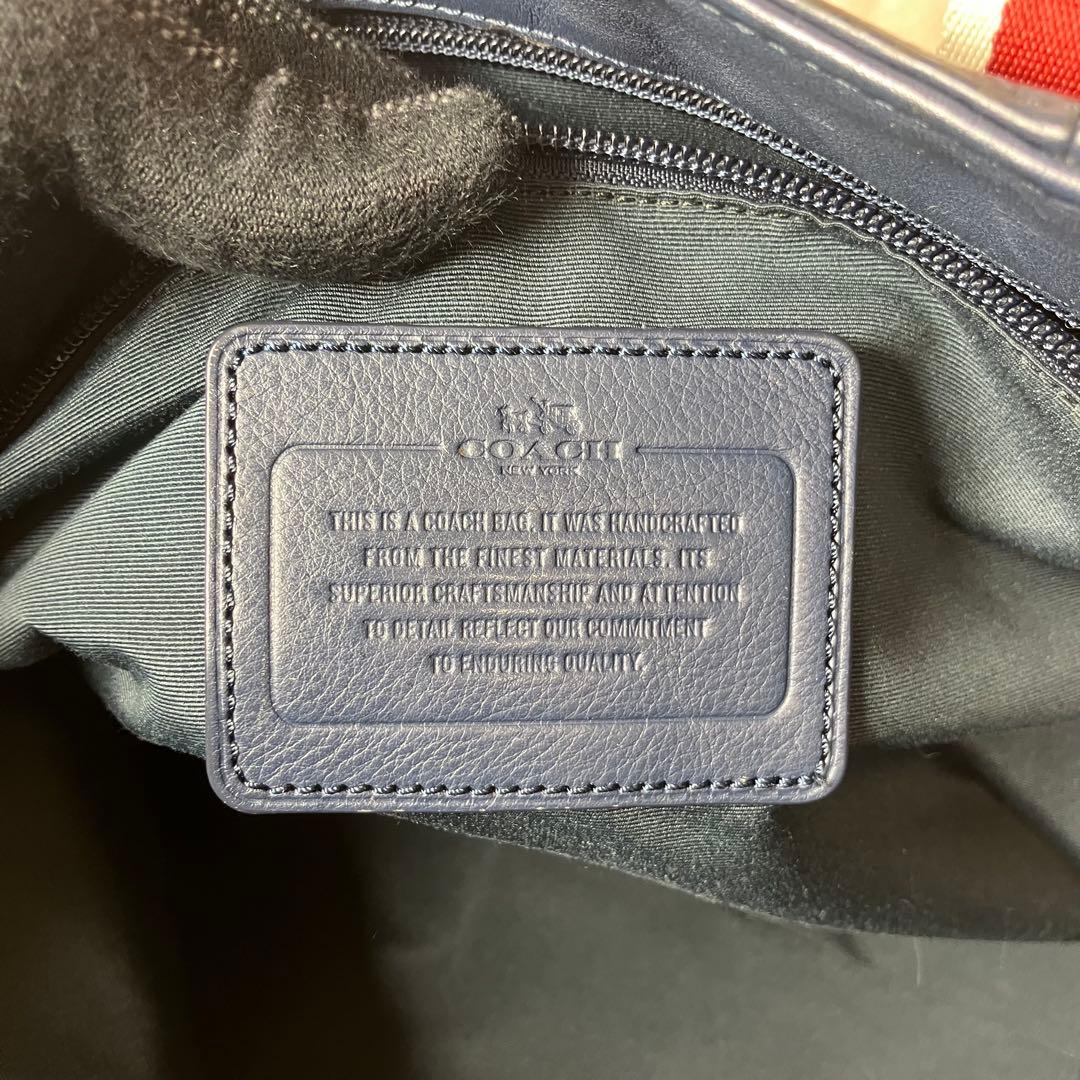 コーチ✨ヘリテージ レザー ユーティリティー A4 2way ビジネスバッグ