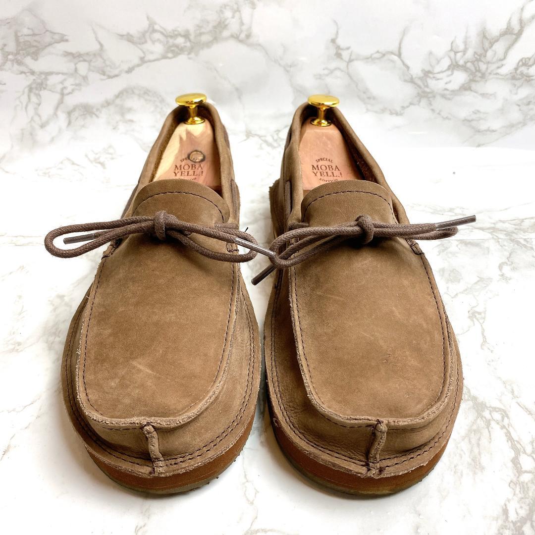 美品 レインボーサンダル モカ ローファー ブラウン 25cm 希少 スリッポン