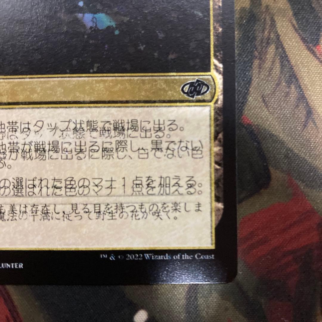 MTG ジャンプスタート2022 エラーカード 二重印刷 興隆する湿地帯