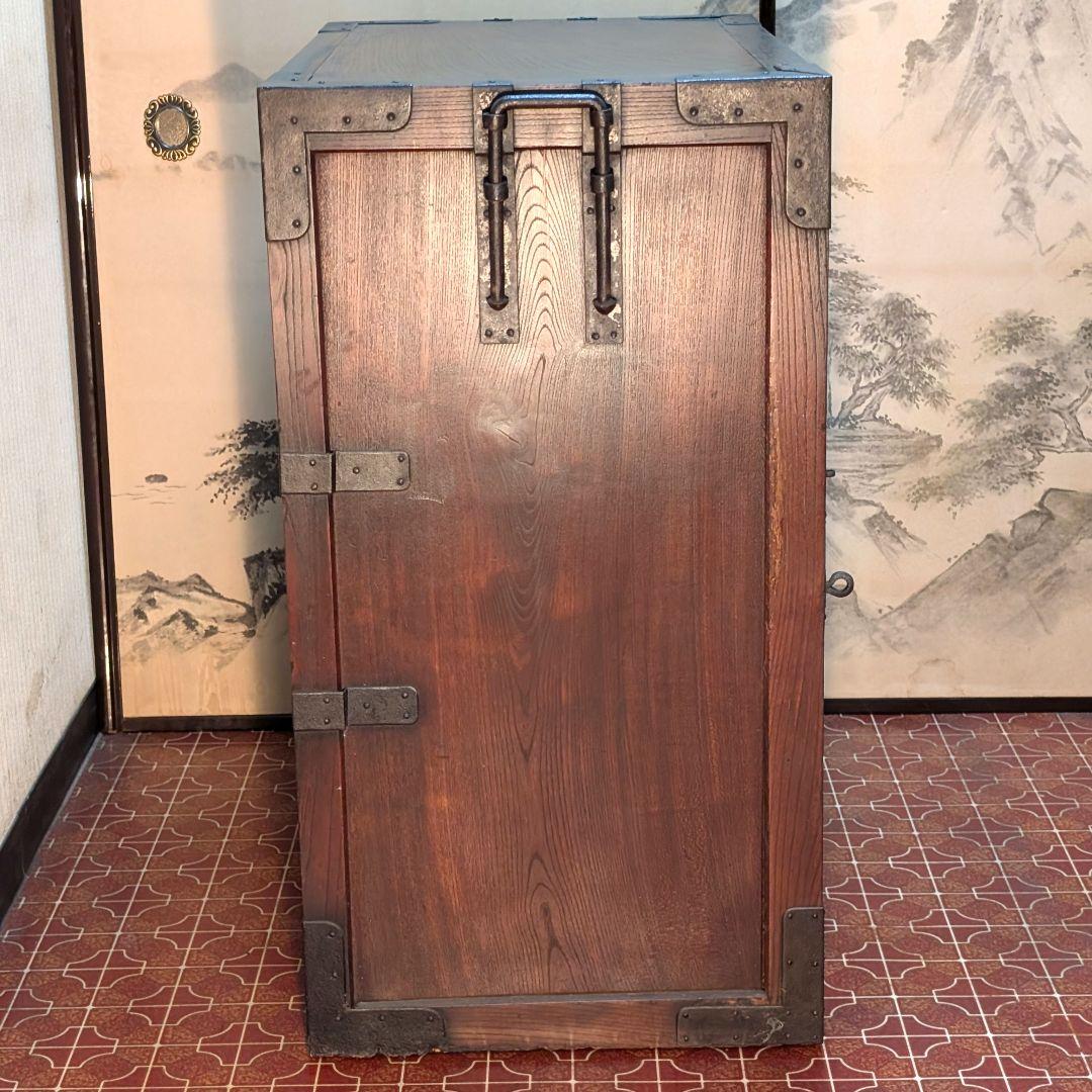舟箪笥 帳場家具 時代家具 時代箪笥 骨董品 アンティーク レトロ 船