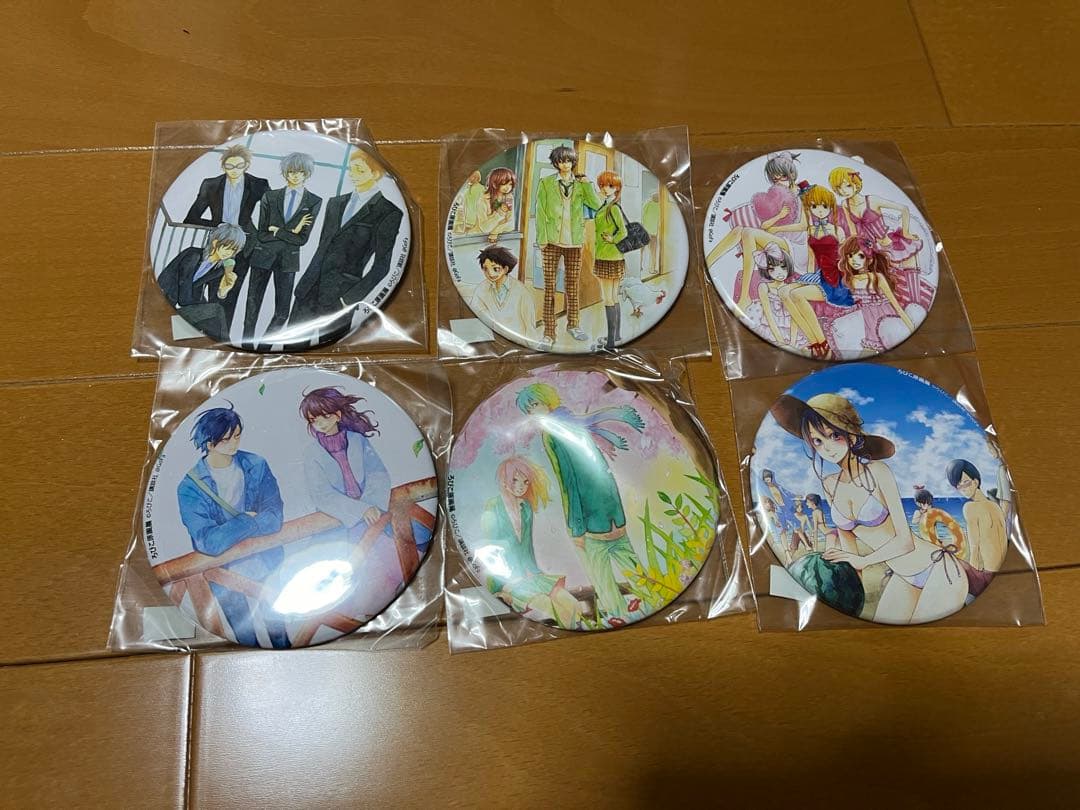 ろびこ 原画展 缶バッチ となりの怪物くん 僕と君の大切な