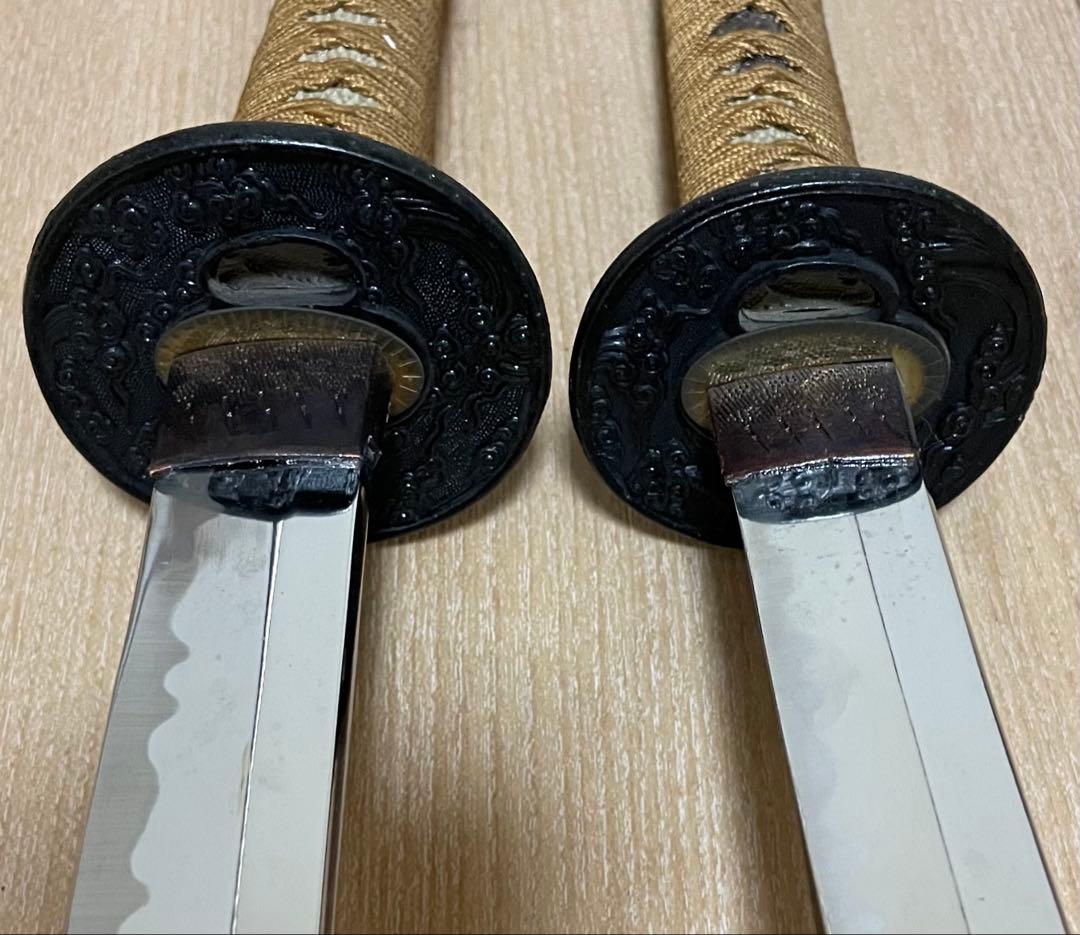 模造刀　居合刀　太刀　脇差　刀掛け　武具　b414