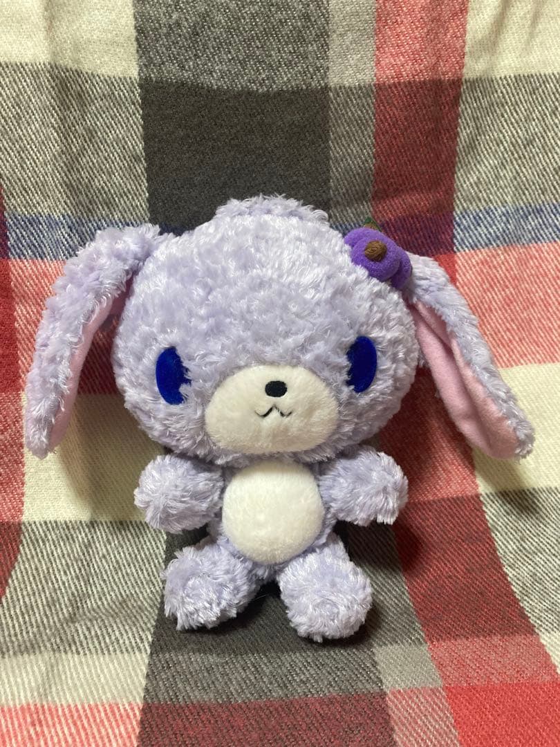 当時品】シュガーバニーズ ブルーベリーうさ ぬいぐるみ - メルカリ