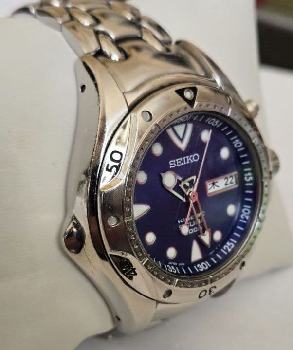SEIKO キネティックスキューバ ピピン 青文字⌚