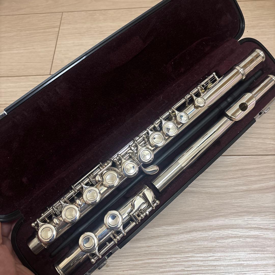 Yamaha 211 銀製フルート 本体 ケース付き