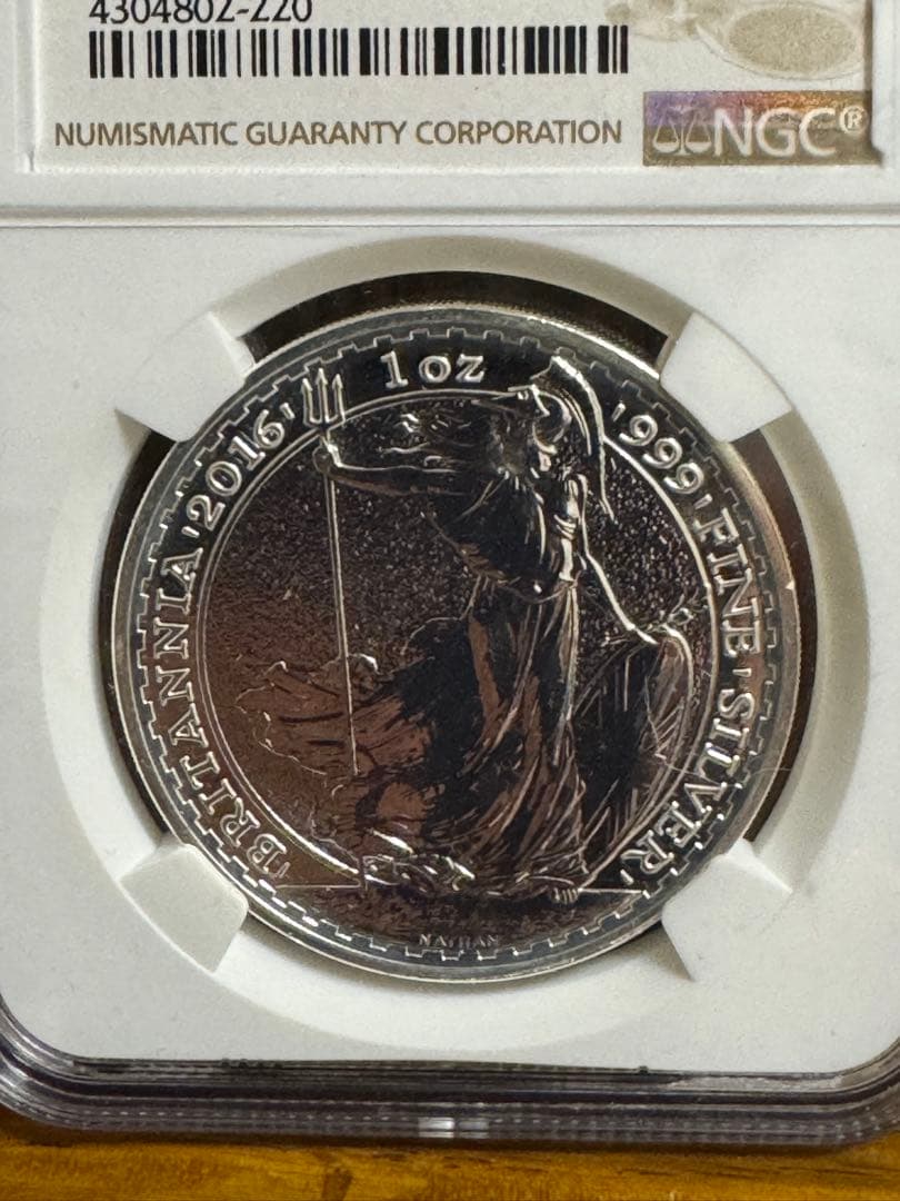 2016 ブリタニア 1oz 銀貨 - メルカリ
