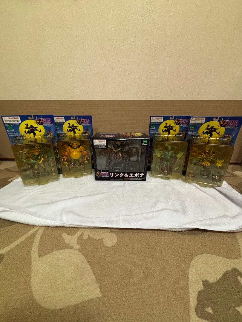 ゼルダの伝説フィギュアセット ⭐️ ゼルダの伝説 リンク 6個セット
