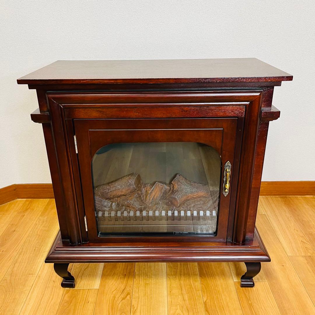 ニトリ ワイド暖炉型ファンヒーター BLT-999B-11-DBR 2021年製 ミドル