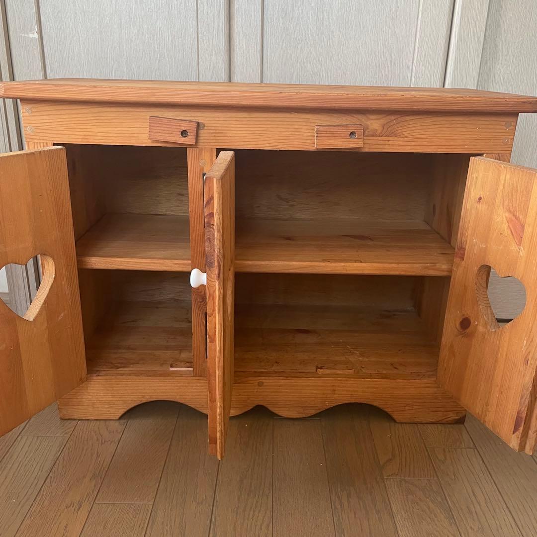 used）カントリー家具 キャビネット ローボード テレビボード 家具