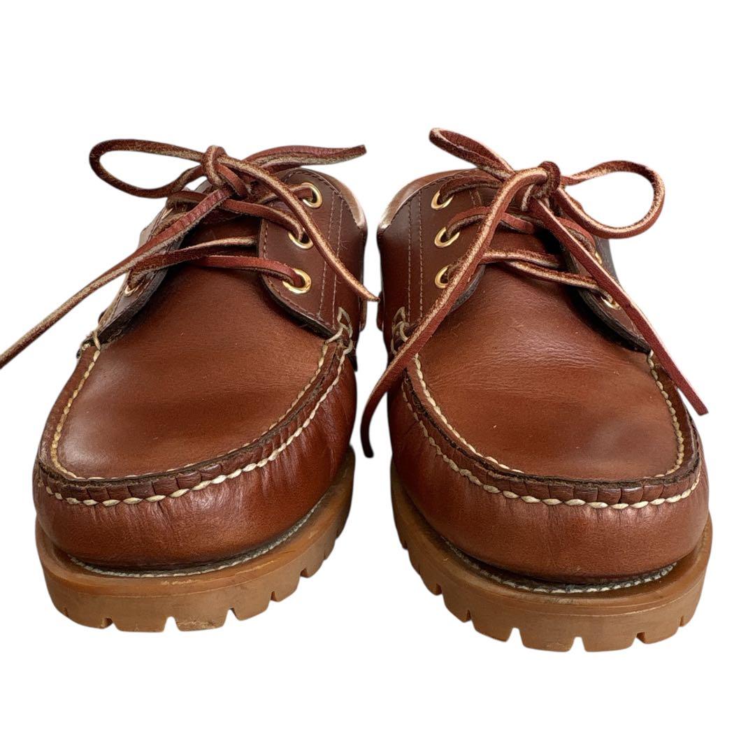 美品✨ リーガル デッキシューズ （24.5㌢） JE-38 ブラウン 3eye