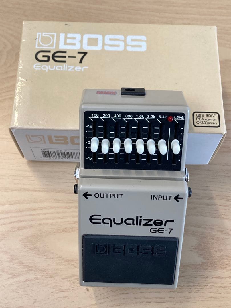 BOSS GE-7 イコライザー　箱付 BOSS ボス GE-7 Equalizer イコライザー 箱付 【公式通販】