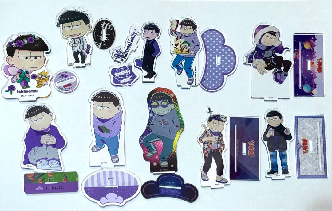 おそ松さん 松野一松 アクリルスタンド セット