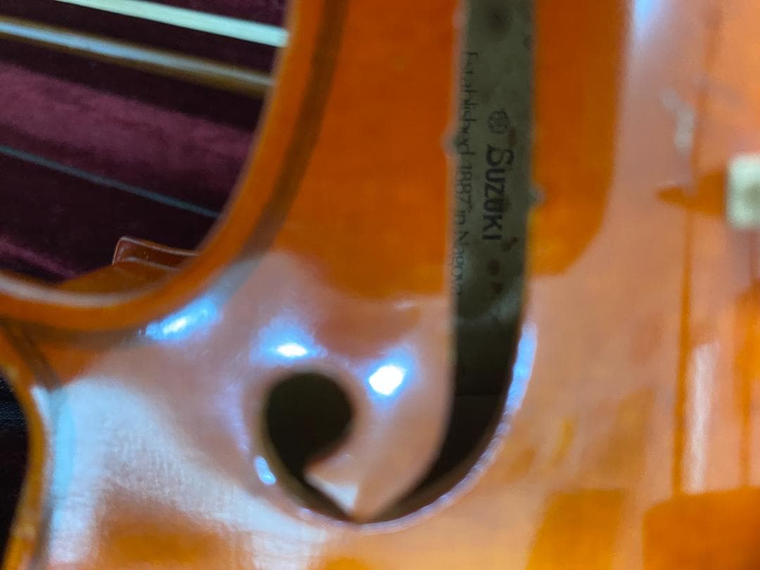 SUZUKI スズキバイオリン 1/8 No.220 1990年製