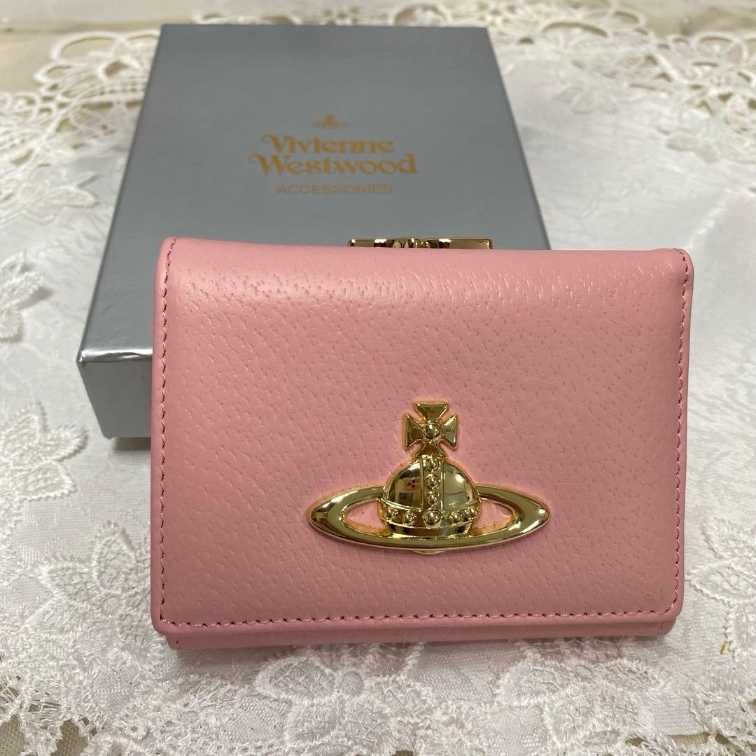 Vivienne Westwood 三つ折り財布 ピンク