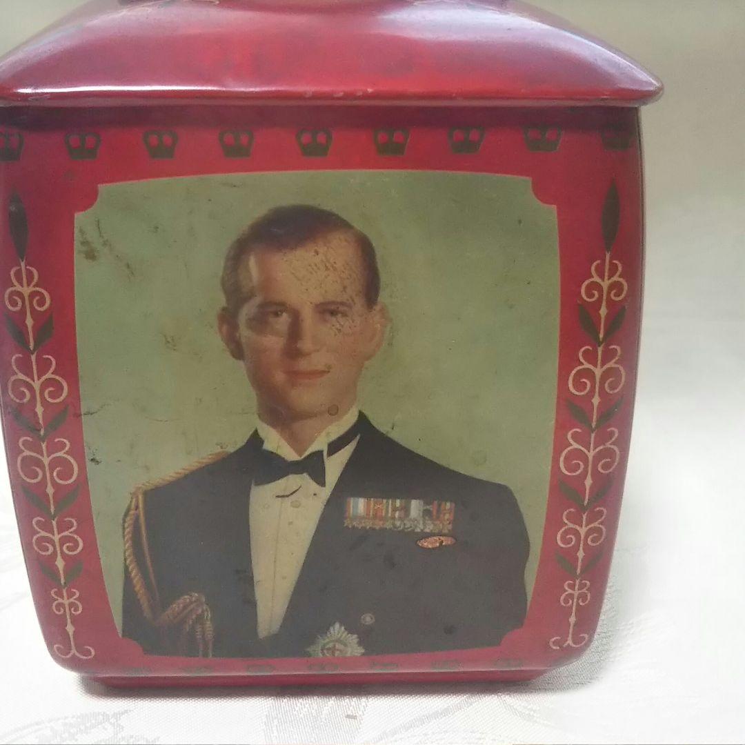 エリザベス女王 結婚記念品 クッキージャー 希少