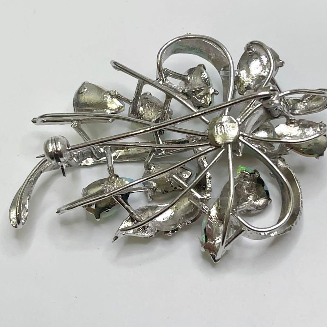 販売 中ファッション - 天然オパール ブローチ ヴィンテージ