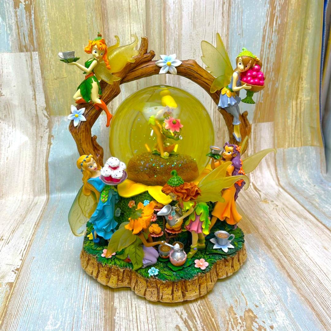 ティンカーベル 大型スノーグローブディズニー