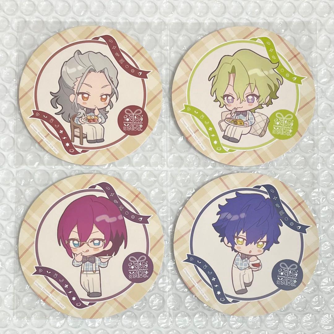 あんスタ アニカフェ コースター Eden 凪砂 日和 茨 ジュン - メルカリ