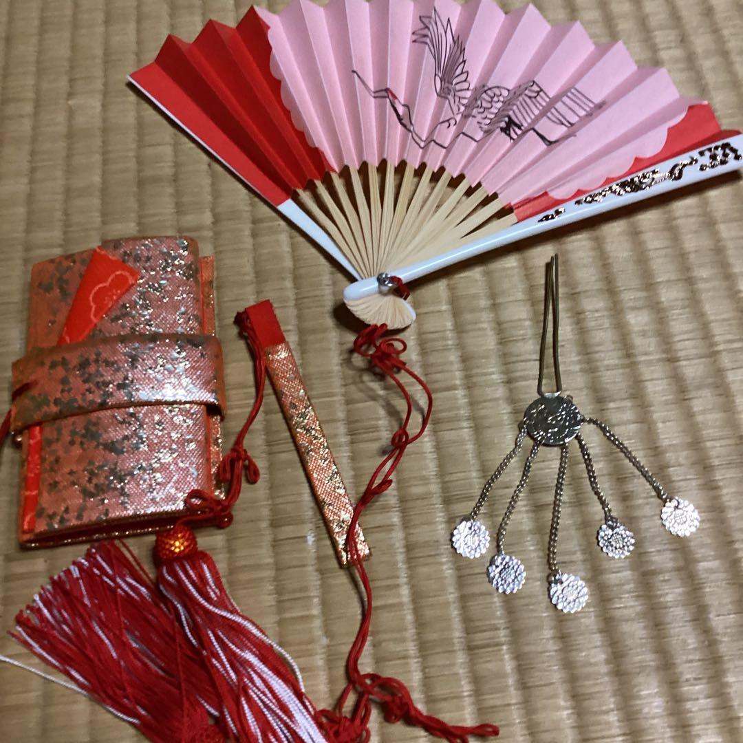 七五三七歳用のフルセット　帯幅18センチ　草履21、5センチ