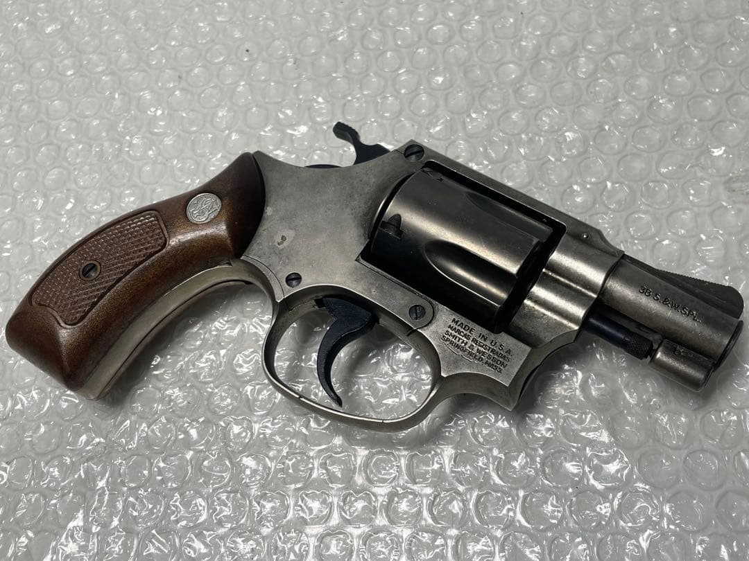 マルシン　ガスリボルバー　S&W　M36　チーフスペシャル　メタルフィニッシュ