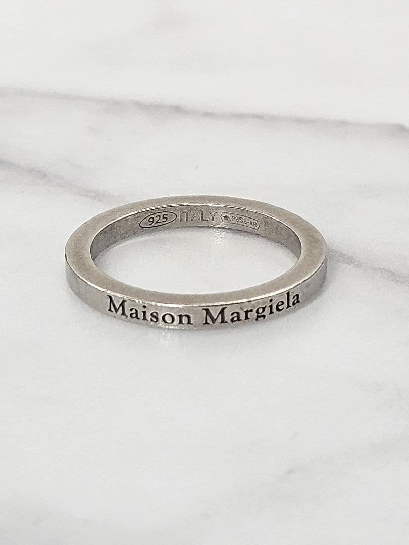 Maison Margiela メゾンマルジェラ ロゴ リング 指輪