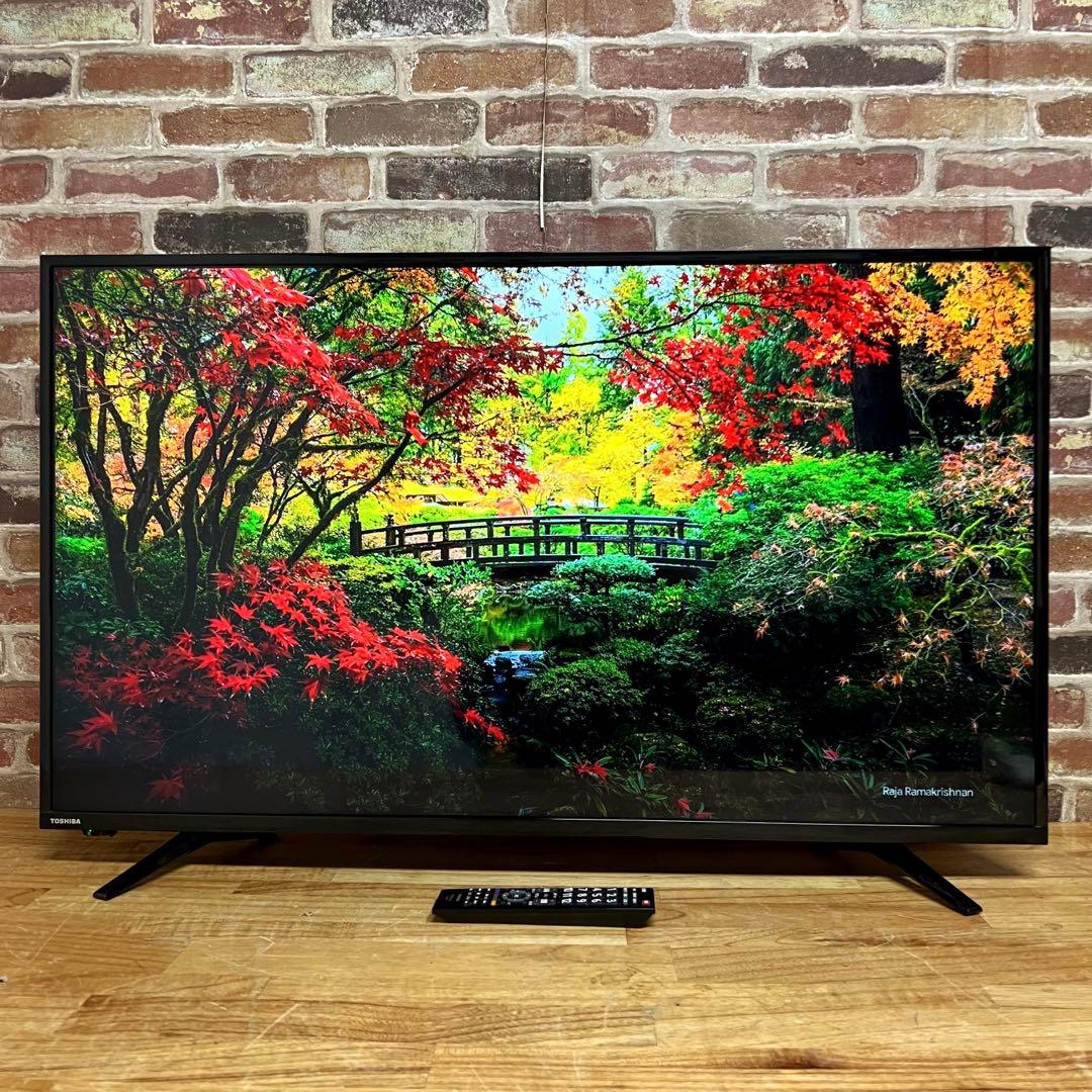 242)TOSHIBA 東芝 43S22H REGZA レグザ 2021年製！ 東芝 43V型 液晶