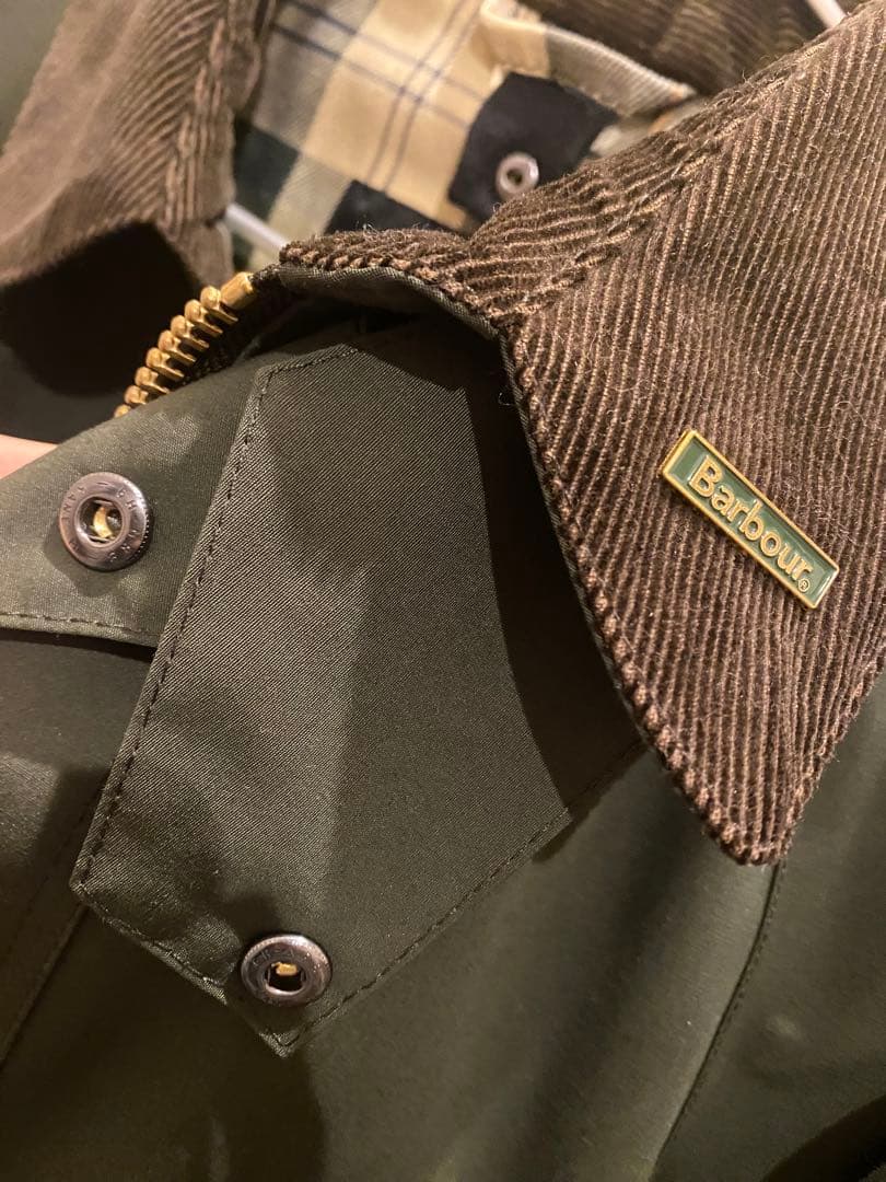 Barbour オリーブジャケット 38サイズ(Mサイズ相当)