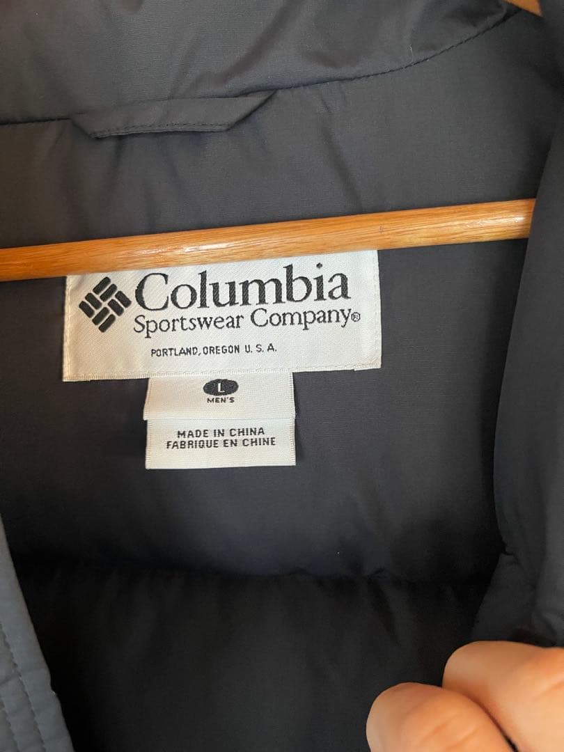 コロンビア　ダウンジャケット黒