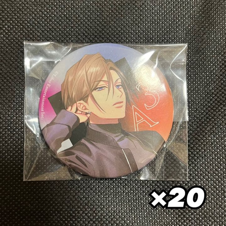 A3 摂津万里 vivid 缶バッチ