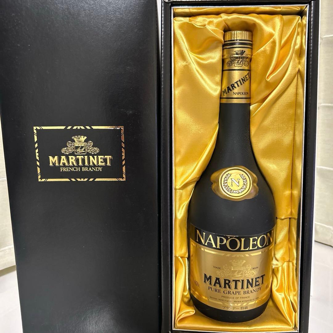 古酒 ナポレオンMARTINET NAPOLEON ブランデー未開封品 - メルカリ