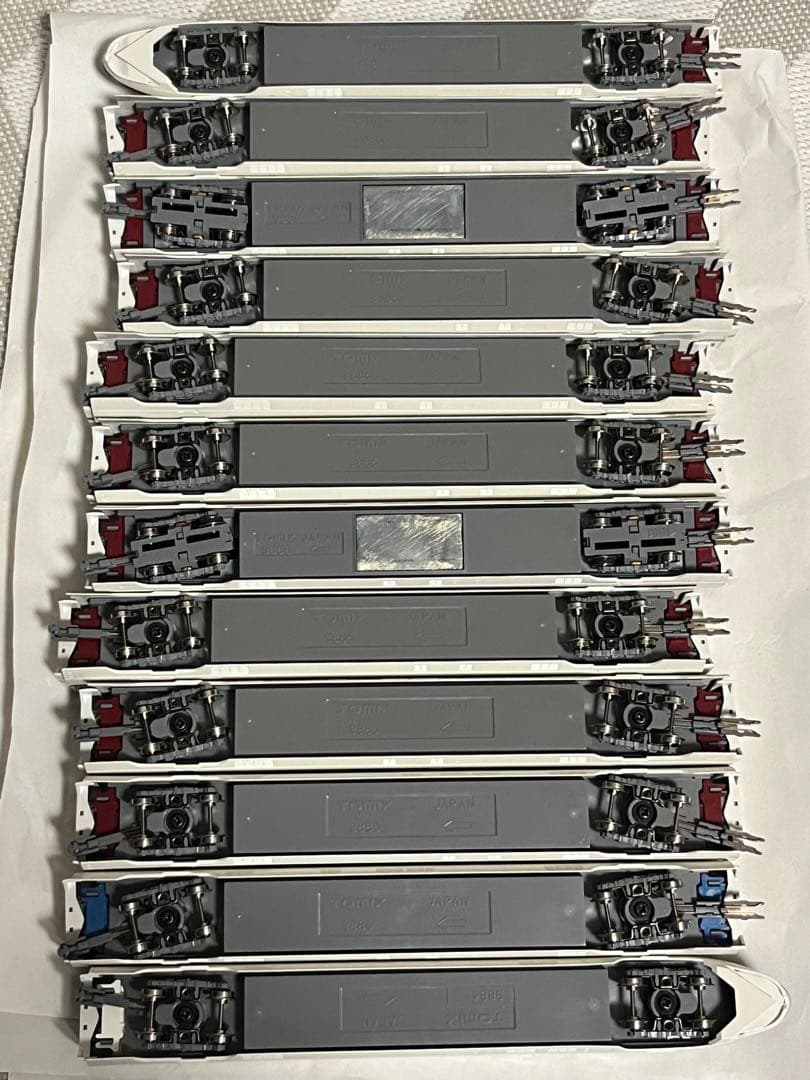 E7系北陸新幹線 12両 tomix ライト点灯内2両動力動作確認済の通販はau
