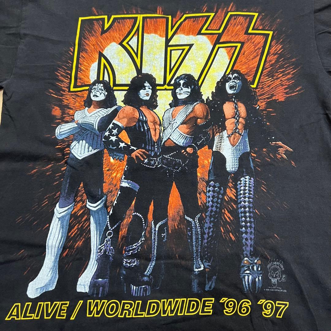 KISS キッス 両面プリント Alive / Worldwide 96 97