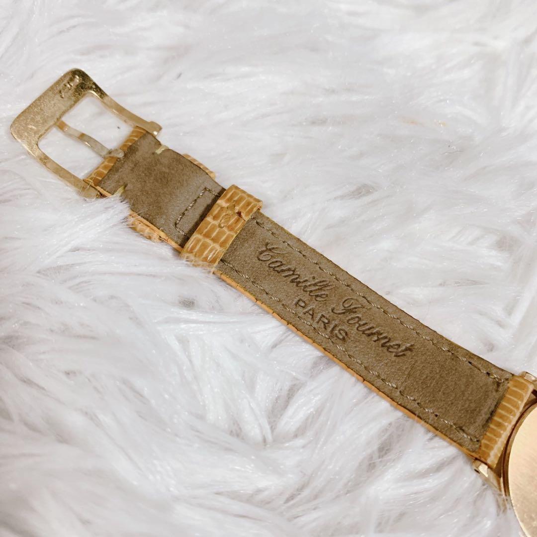 動作未確認】BULOVA21 エルヴィン 腕時計 K18ゴールド レディース