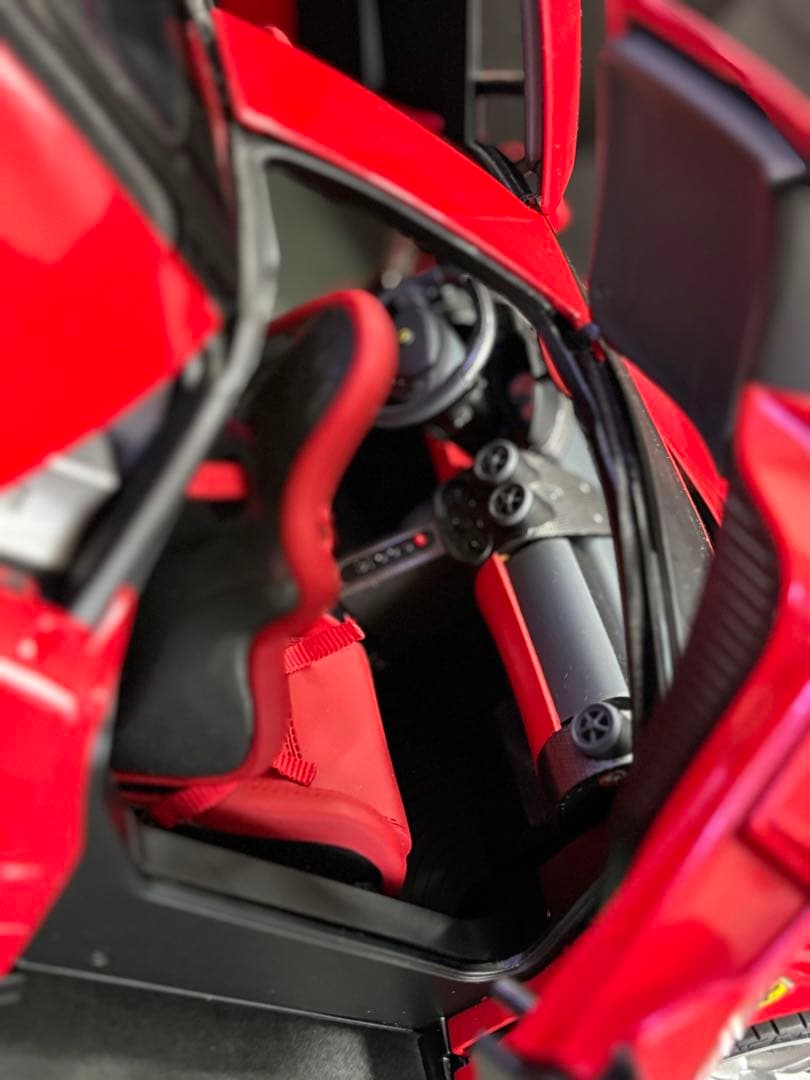 【貴重】デアゴスティーニ　エンツォフェラーリ1/10スケールセット