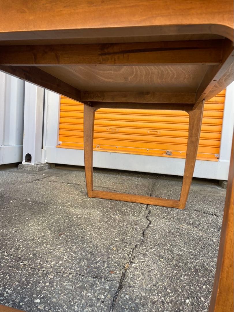 東京インテリア　木目調 長方形ダイニングテーブル 中型