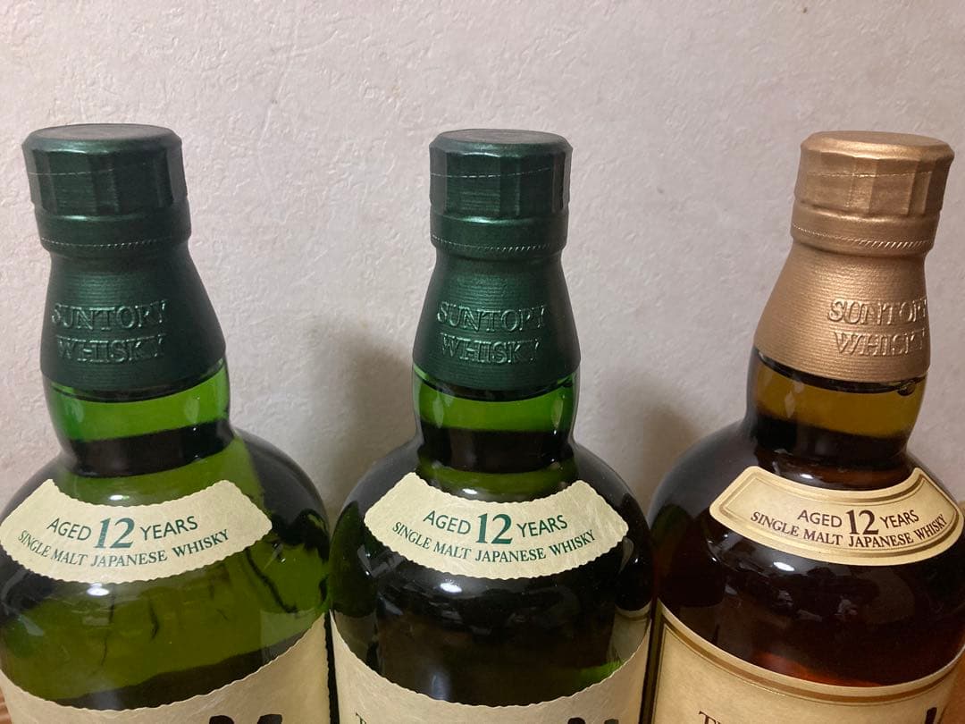 山崎12年✖️2、白州 12年✖️1