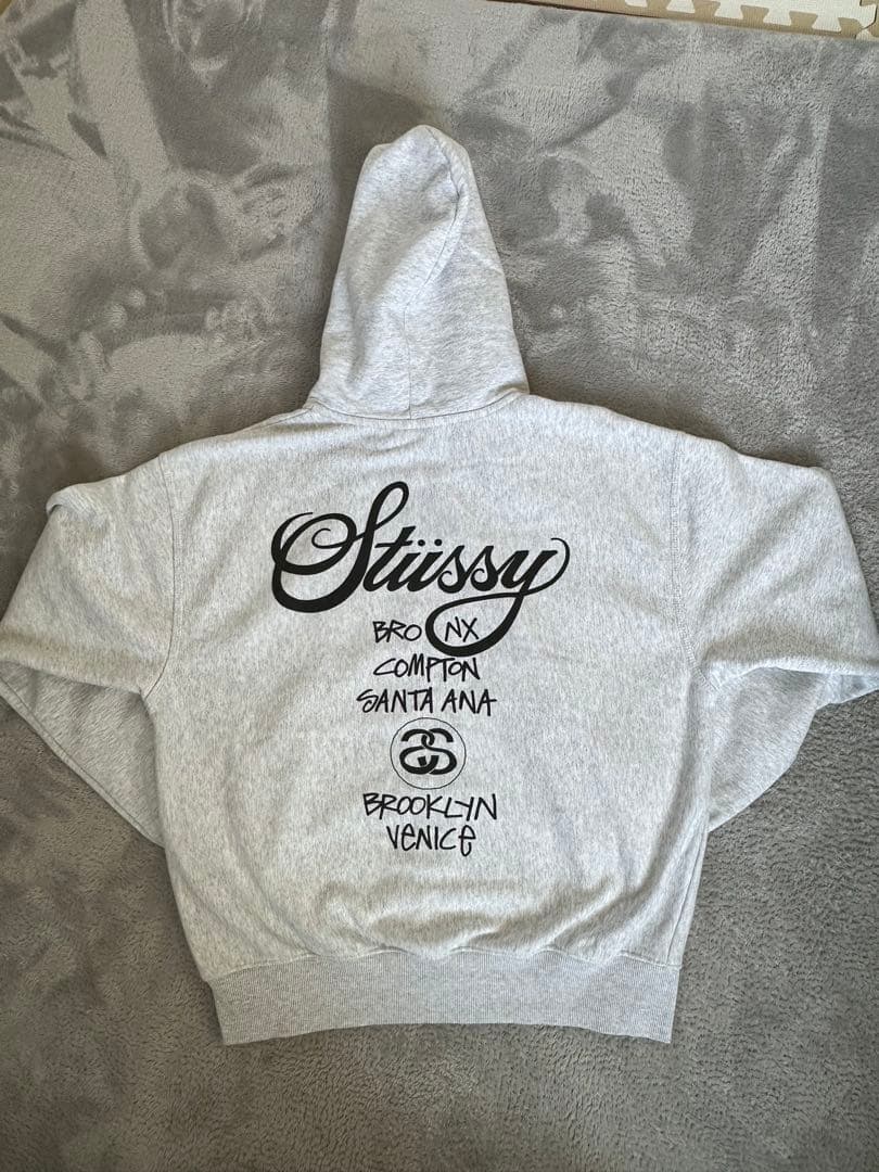 STUSSY World Tour Hoodie 2023 L 美品