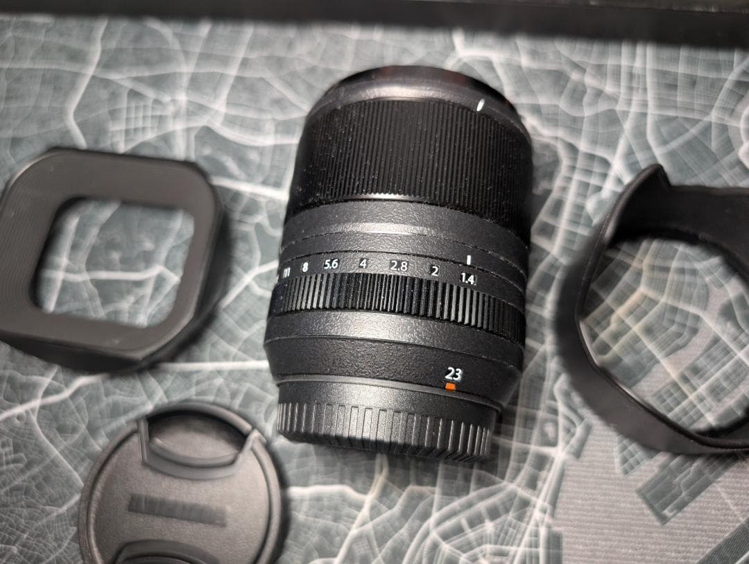 富士フイルム フジノンレンズ XF23mmF1.4 R LM WR 角型フード付 FUJIFILM XF23mmF1.4R 角型フード付 フジノンレンズ 富士フイルム、画