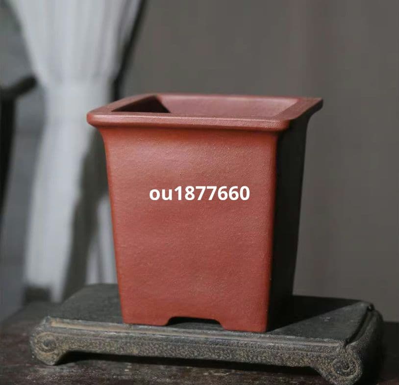 四角鉢 多肉植物鉢 紫砂鉢 盆栽鉢 植木鉢 小品盆栽鉢 大品盆栽鉢
